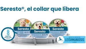 Collar seresto bayer original perro y gato 8kg